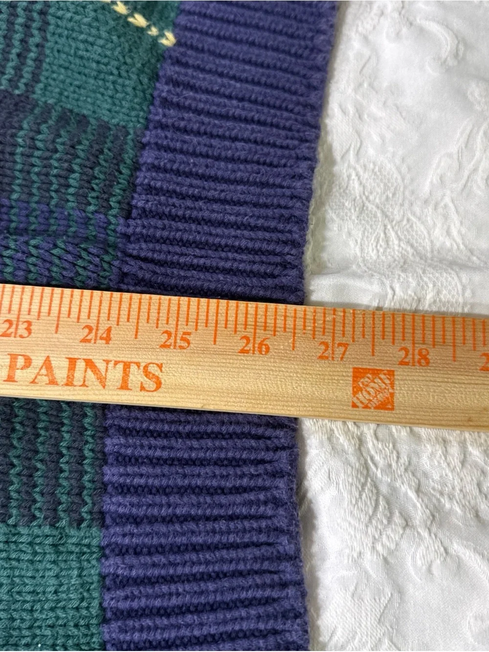Vintage 9Os Multicolor Plaid Pattern Preswick & Moore 100% Cotton XL Sweater